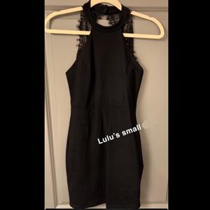 LuLu’s Black Mini Dress